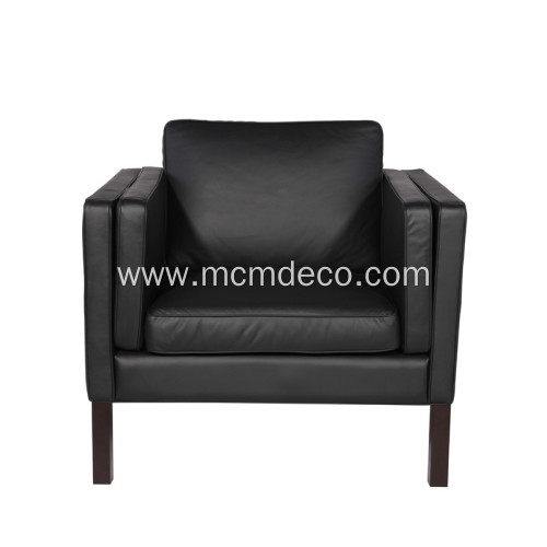 Mogensen Leather Easy chair Replica